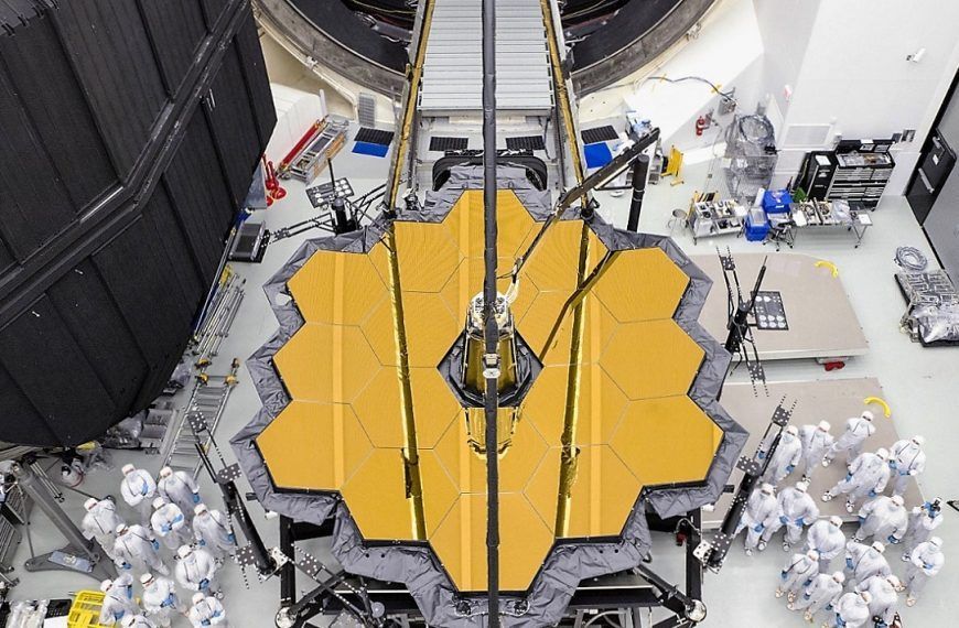 The james webb telescope launched at Christmas