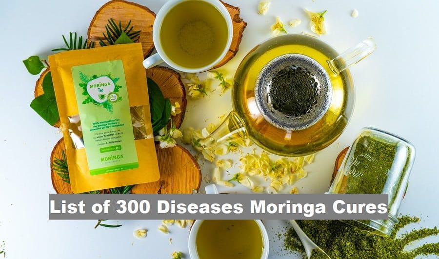 List of 300 Diseases Moringa Cures