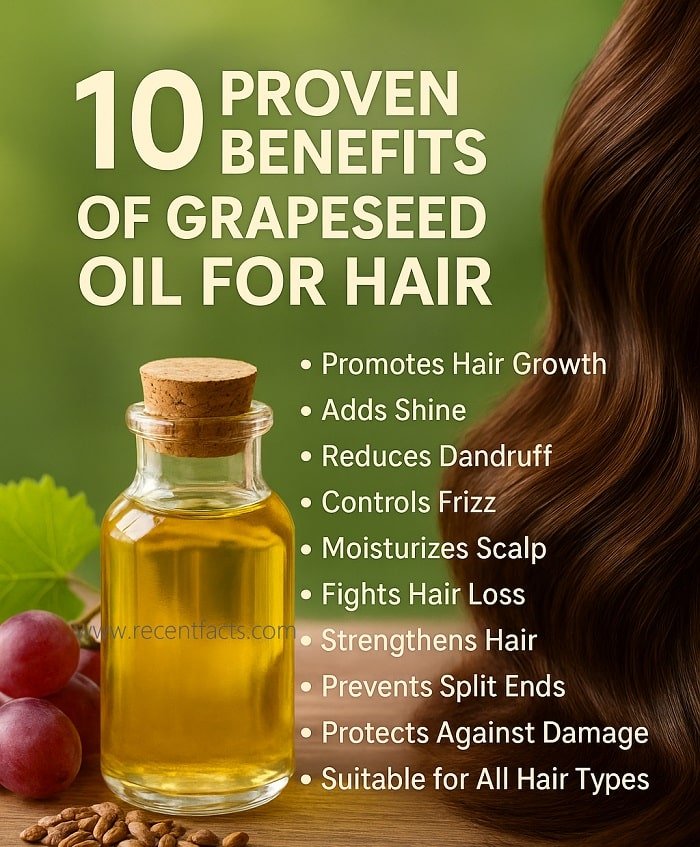 Grapeseed Oil Benefits for Hair